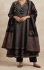 Black charm cotton suit set